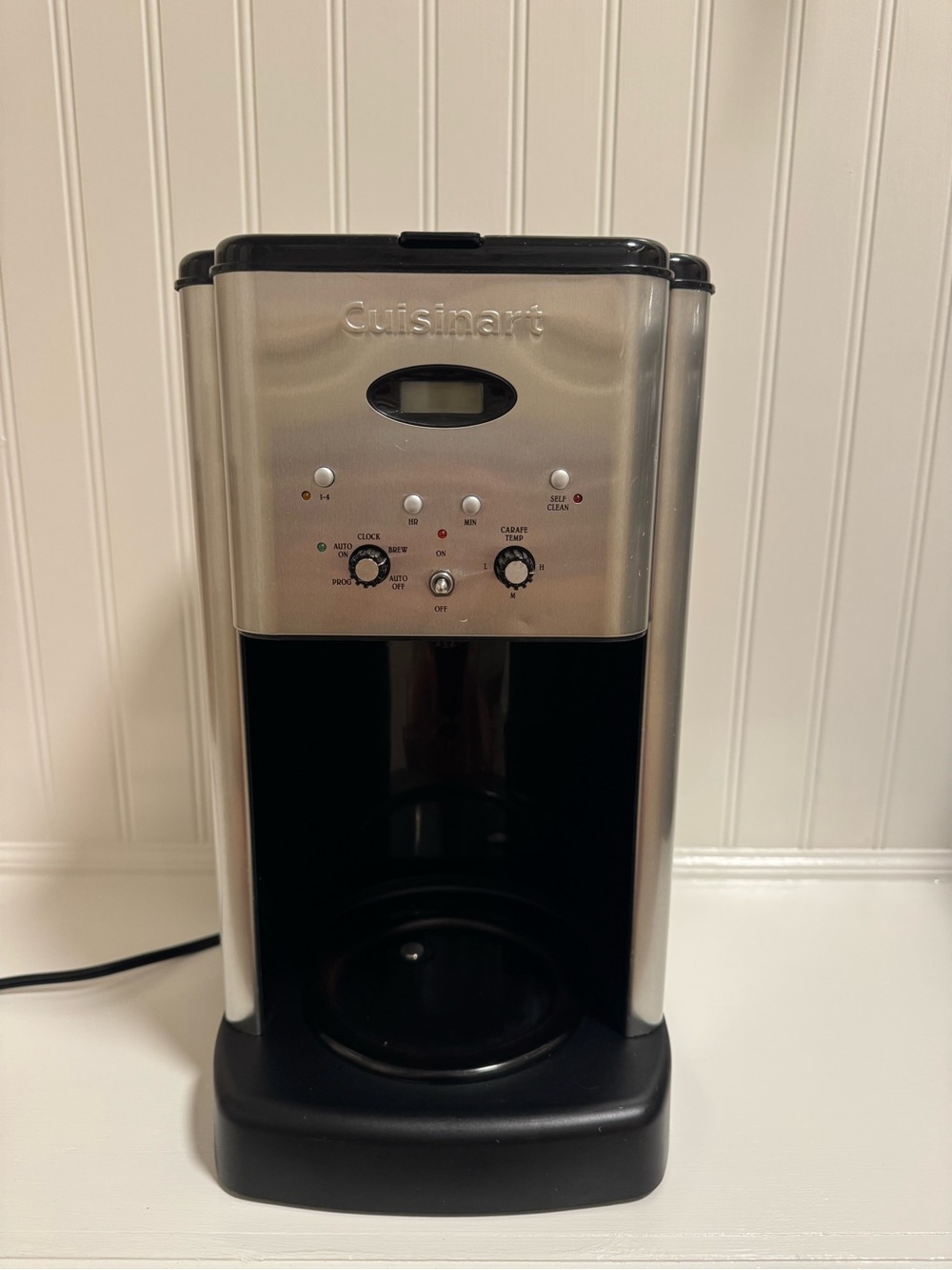 Cuisinart Stainless Steel and Black Single-Serve Coffee Brewer